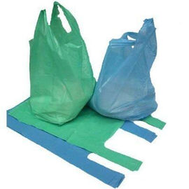 کیسه های زباله های پلی اتیلن رنگی زیست تخریب پذیر با آرم