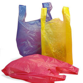 کیسه های زباله های پلی اتیلن رنگی زیست تخریب پذیر با آرم