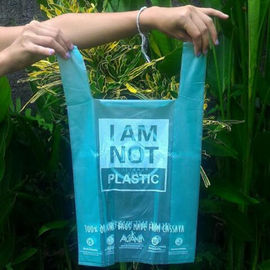 کیسه های زباله زیستی 100٪ PLA مواد پلاستیکی ساخته شده با لوگو سفارشی